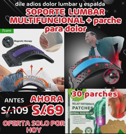 soporte lumbar multifuncional