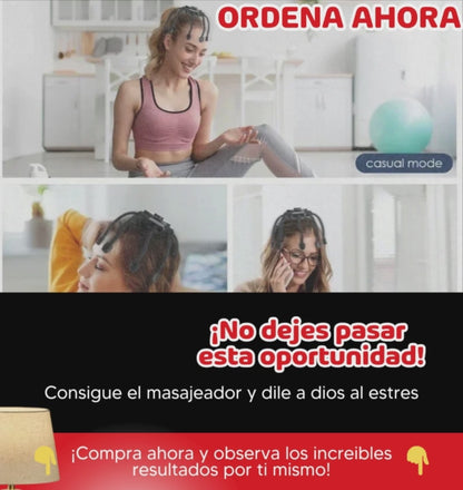 masajeador de cabeza ultra