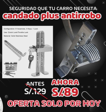 candado de carro ultra