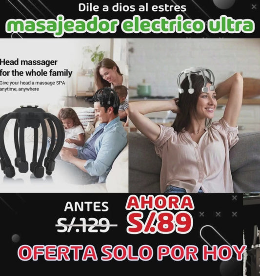 masajeador de cabeza ultra
